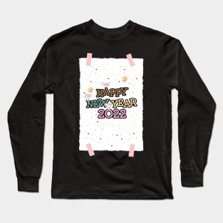 2022 happy new year celebration Long Sleeve T-Shirt